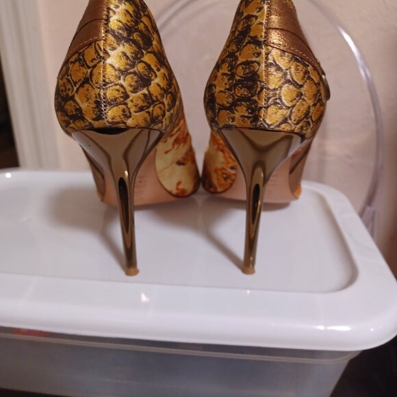 Aldo Baroque Patterned Stiletto Heel - Picture 4 of 5